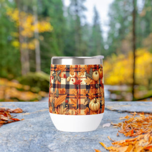 Plaids d'automne citrouille Maple Feuille