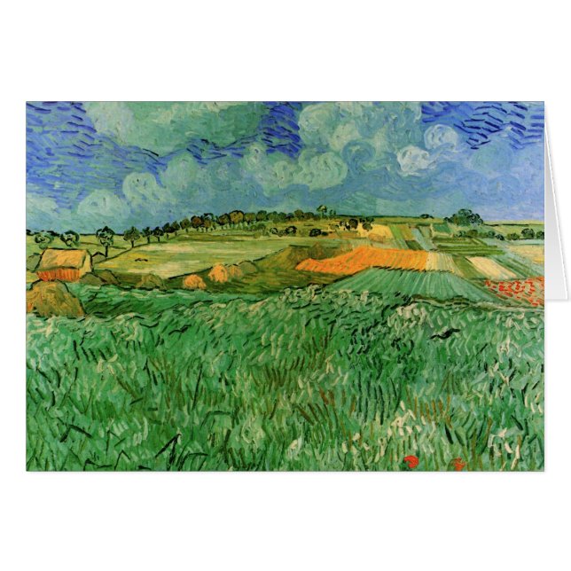 Plaine près d'Auvers par Vincent van Gogh (Devant horizontal)