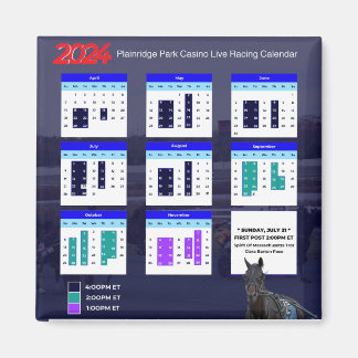 Plainridge Park Race Magnet