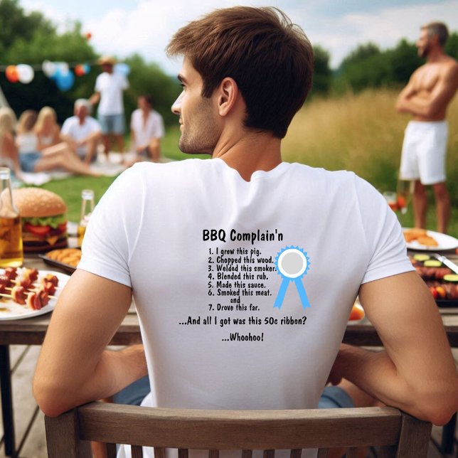 Plainte BBQ sur TShirt (Créateur téléchargé)