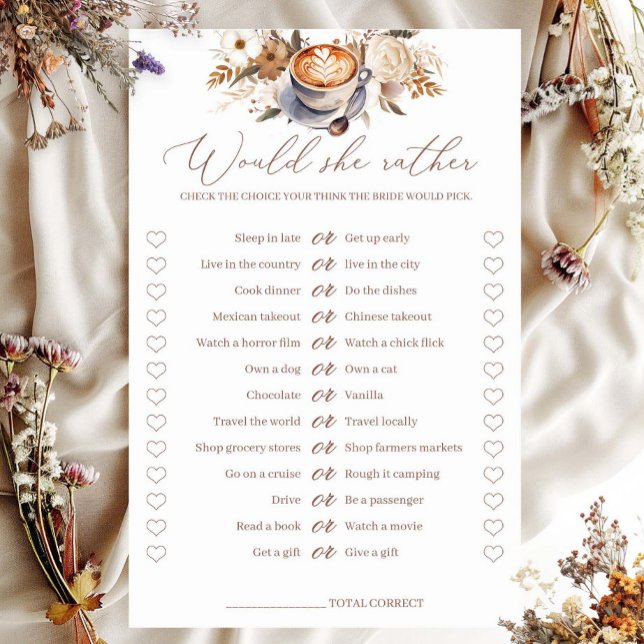 Plairait-Elle À La Fête des mariées De Café Jeu (Créateur téléchargé)