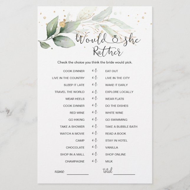 Plairait-Elle Plutôt Verdure Fête des mariées Jeu (Devant)