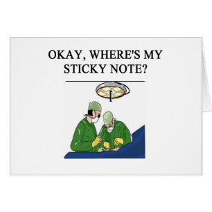 plaisanterie de chirurgien de médecin de docteur