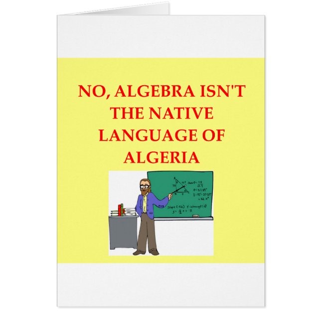 plaisanterie de maths (Devant)