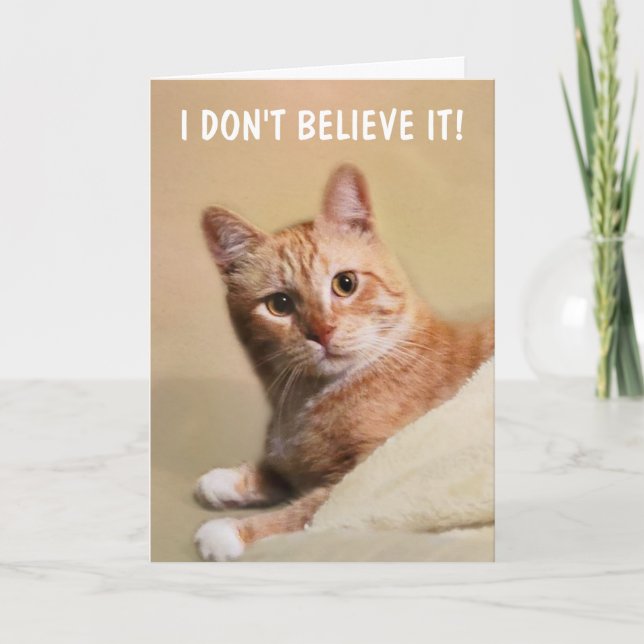 Plaisanterie sur l'âge Carte d'anniversaire (Devant)