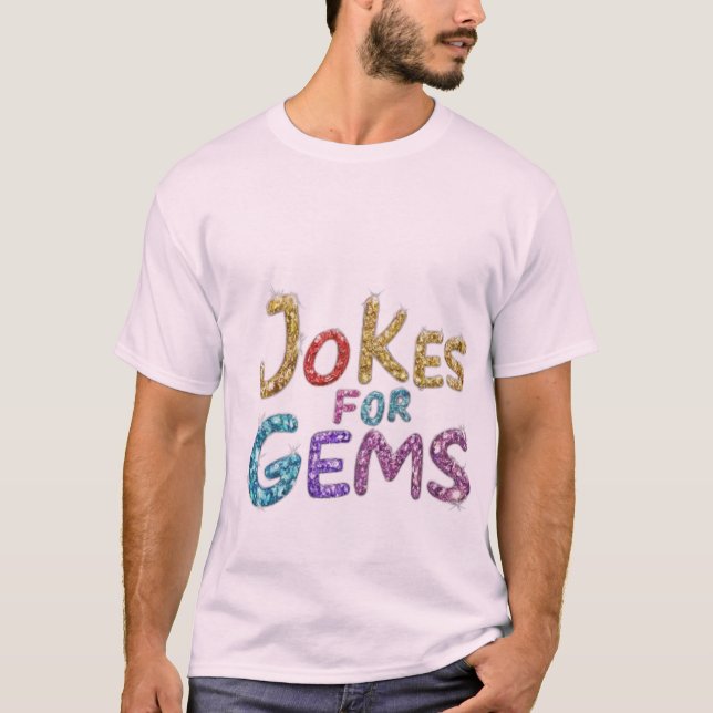 Plaisanteries pour t-shirt gemme (Devant)