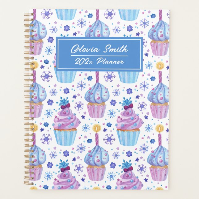 Plaisir Blue et violet neige et coupe Planteuse de (Devant)