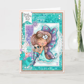 Plaisir dans les petites choses carte de voeux