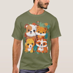 Plaisir de la famille Lemur : T-Shirt Design