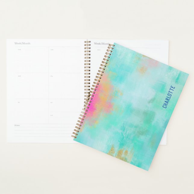 Plaisir océanique personnalisé - Bleu Turquoise (Devant avec enveloppe)