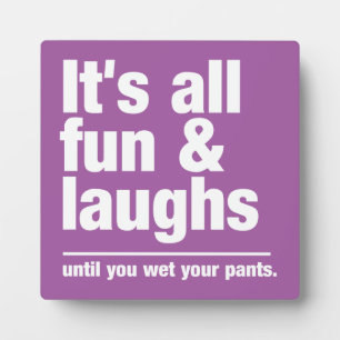 PLAISIR & RIRE Plaques de couleurs personnalisées