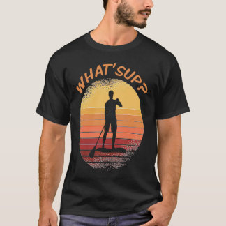 PLAISIR WHATSUP SUP SUNSET STAND UP HAUT PADDLING