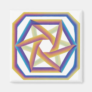 Plake 64 et le petit aimant Hexagrams