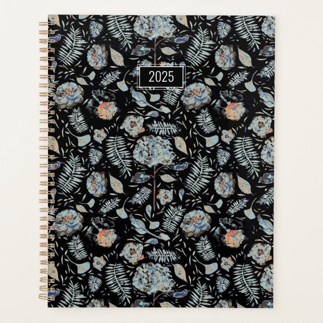 Plan 2025 Hydrangea Motif Floral (Devant)