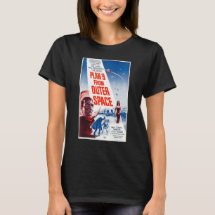 Plan 9 du T-shirt du Poster vintage de l'espace ex