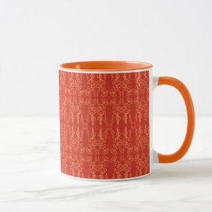 Plan Chic Red Poppy : Mug café Ringer