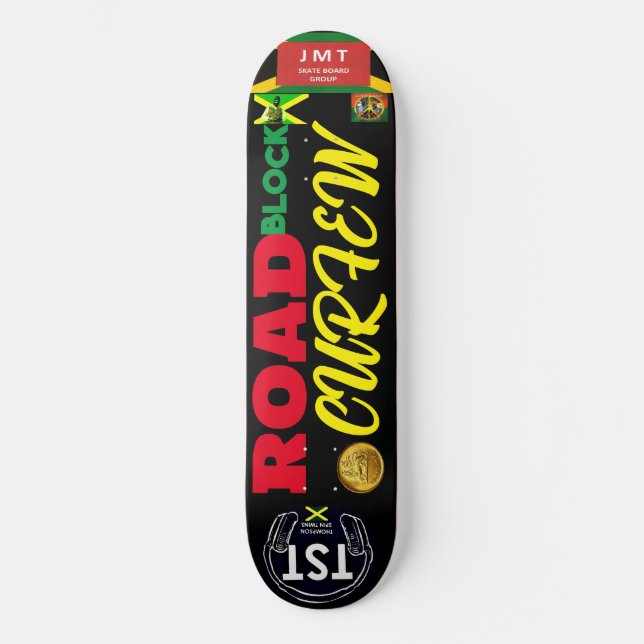 PLAN COURFEW 8 1/4" Planche de skateboard (Recto)