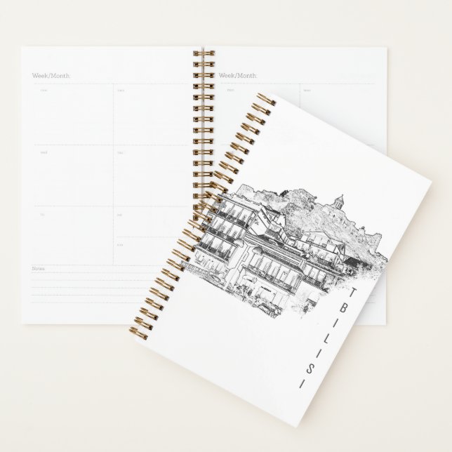 Plan d'architecture de la rue Tbilisi Georgia (Devant avec enveloppe)