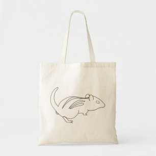 Plan d'art - chipmunk, sacs en toile