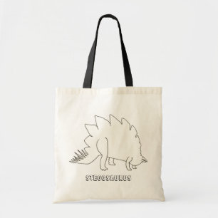 Plan d'art - Stegosaurus, sacs en toile