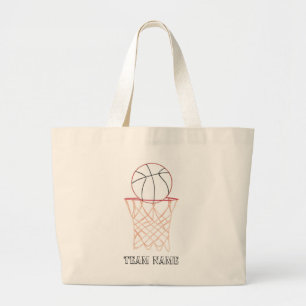 Plan de basket-ball Dessin sacs en toile