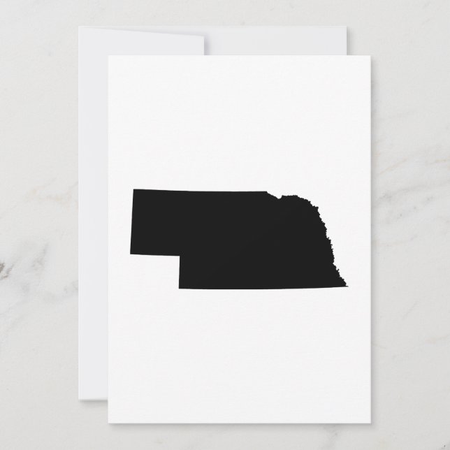 Plan de l'État du Nebraska (Devant)
