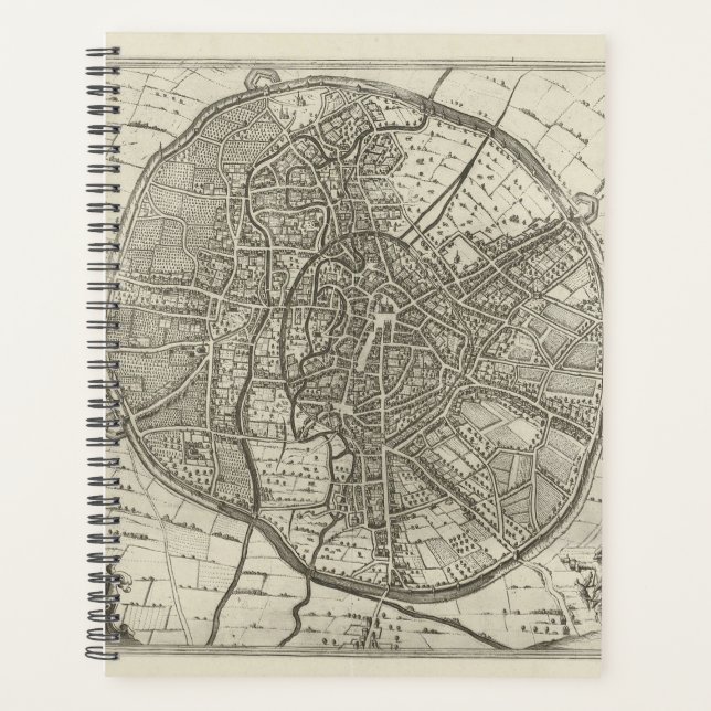 Plan de Louvain | 1581 (Gravure) (Devant)
