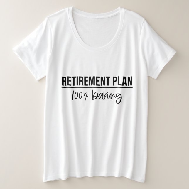 Plan de retraite amusant faire de l'art du mot (Design devant)