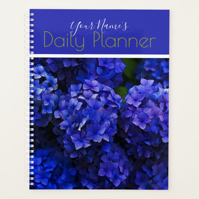 Plan quotidien Blue Hydrangea - HAMbWG (Devant)