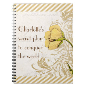 Plan secret Conquer le Carnet mondial des fleurs