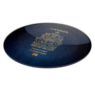 Planche À Découper [200] Couverture canadienne du passeport