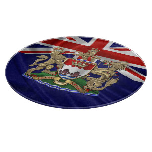 Planche À Découper [200] Hong Kong - 1959-1997 Armoiries