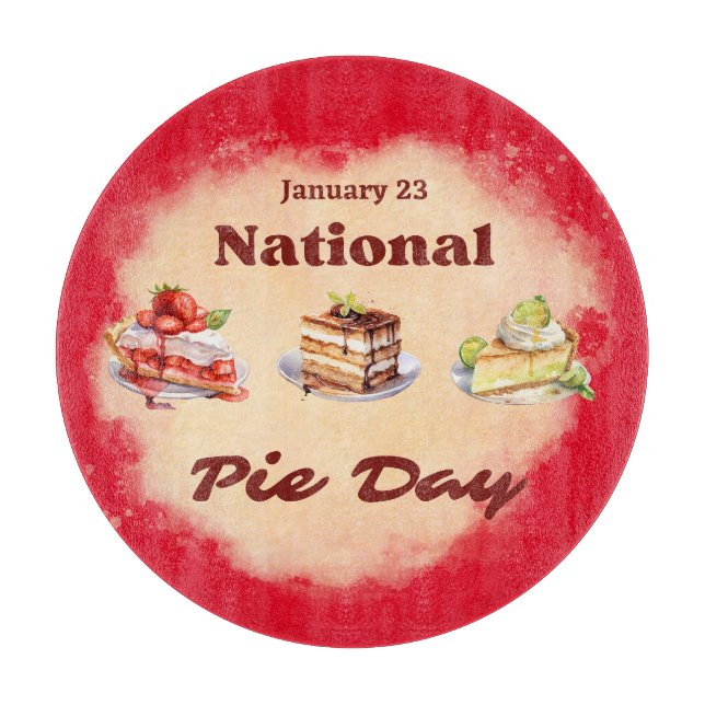 Planche À Découper 23 janvier Journée nationale du gâteau (Devant)