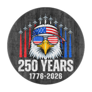 Planche À Découper 250e anniversaire USA aigle patriotique 250e 