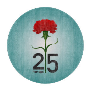 Planche À Découper 25 avril, Révolution de la Carnation, Portugal