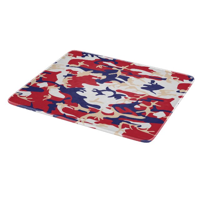 Planche À Découper 4 juillet, Jour de l'Indépendance, Beige de camouf (Coin)