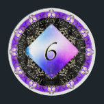 Planche À Découper 6e anniversaire du Mariage d'Amethyst<br><div class="desc">Ok,  vous cherchez une planche à découper,  elle adore les mandalas et les designs audacieux ET c'est leur 6ème anniversaire de mariage ? Ensuite,  vous avez trouvé le cadeau parfait pour "lui offrir",  exclusivement à ma boutique à Zazzle!</div>