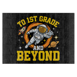 Planche À Découper à la 1re année et au-delà Astronaute étudiant