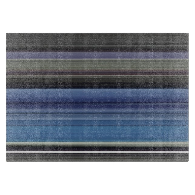 Planche À Découper Abstract #1: Blue and grey (Devant)