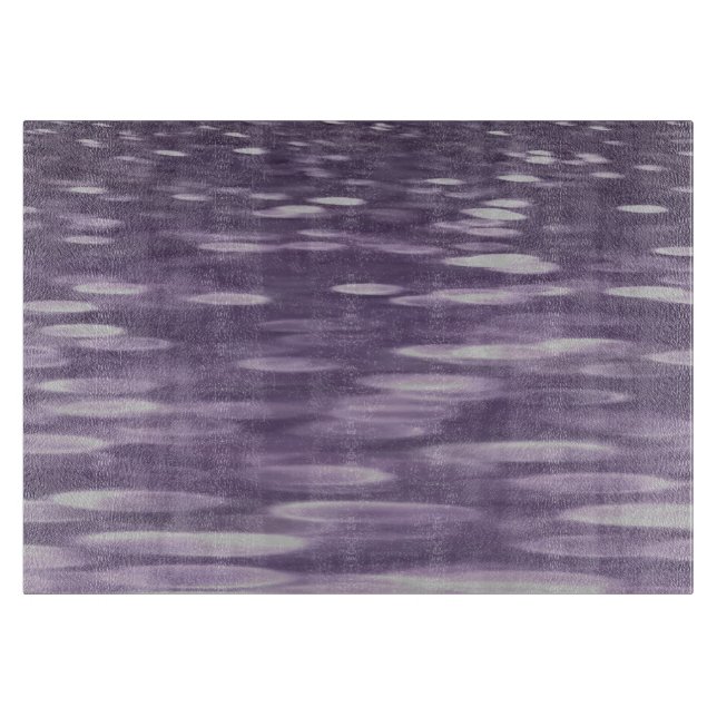 Planche À Découper Abstrait #1 : Ultra Violet Shimmer (Devant)