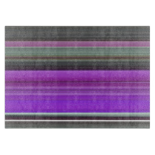 Planche À Découper Abstrait #1 : Violet et gris