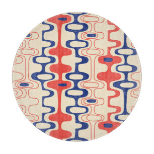 Planche À Découper Abstrait du milieu du siècle : design moderne et t