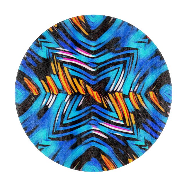 Planche À Découper Abstrait moderne liquide moderne liquide liquide l (Devant)