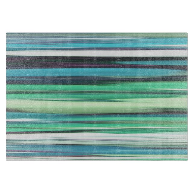 Planche À Découper Abstrait n° 2 : bleu vert d'eau (Devant)
