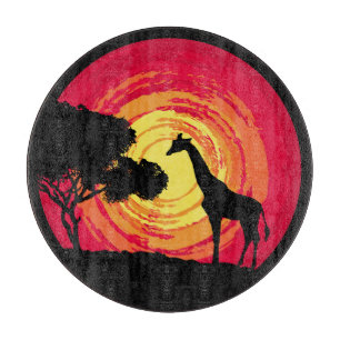 Planche À Découper African sunset