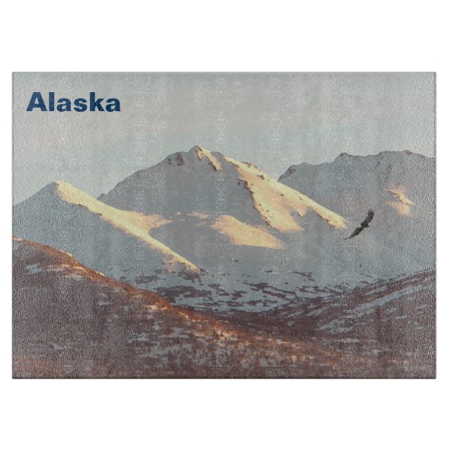 Planche À Découper Aigle d'hiver (Devant)