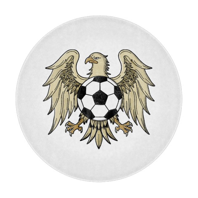 Planche À Découper Aigle du blason d'héritage allemand (Devant)