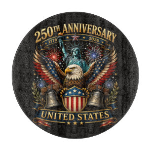Planche À Découper Aigle patriotique du 250e anniversaire des États-U