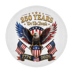 Planche À Découper Aigle We The People 250 Ans