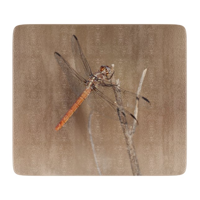 Planche À Découper Ailes de libellules d'or (Devant)